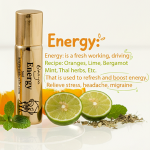 Araya Naturals Energy Aromatherapy Roll-On Balm